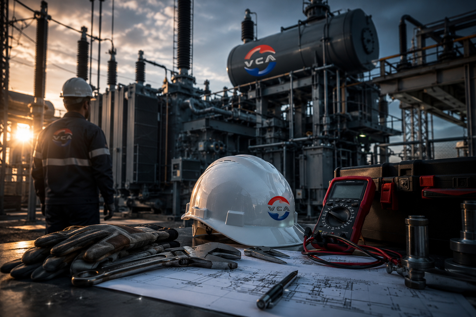 VCA - mais de 19 anos de experiência em locação de equipamentos para o setor elétrico