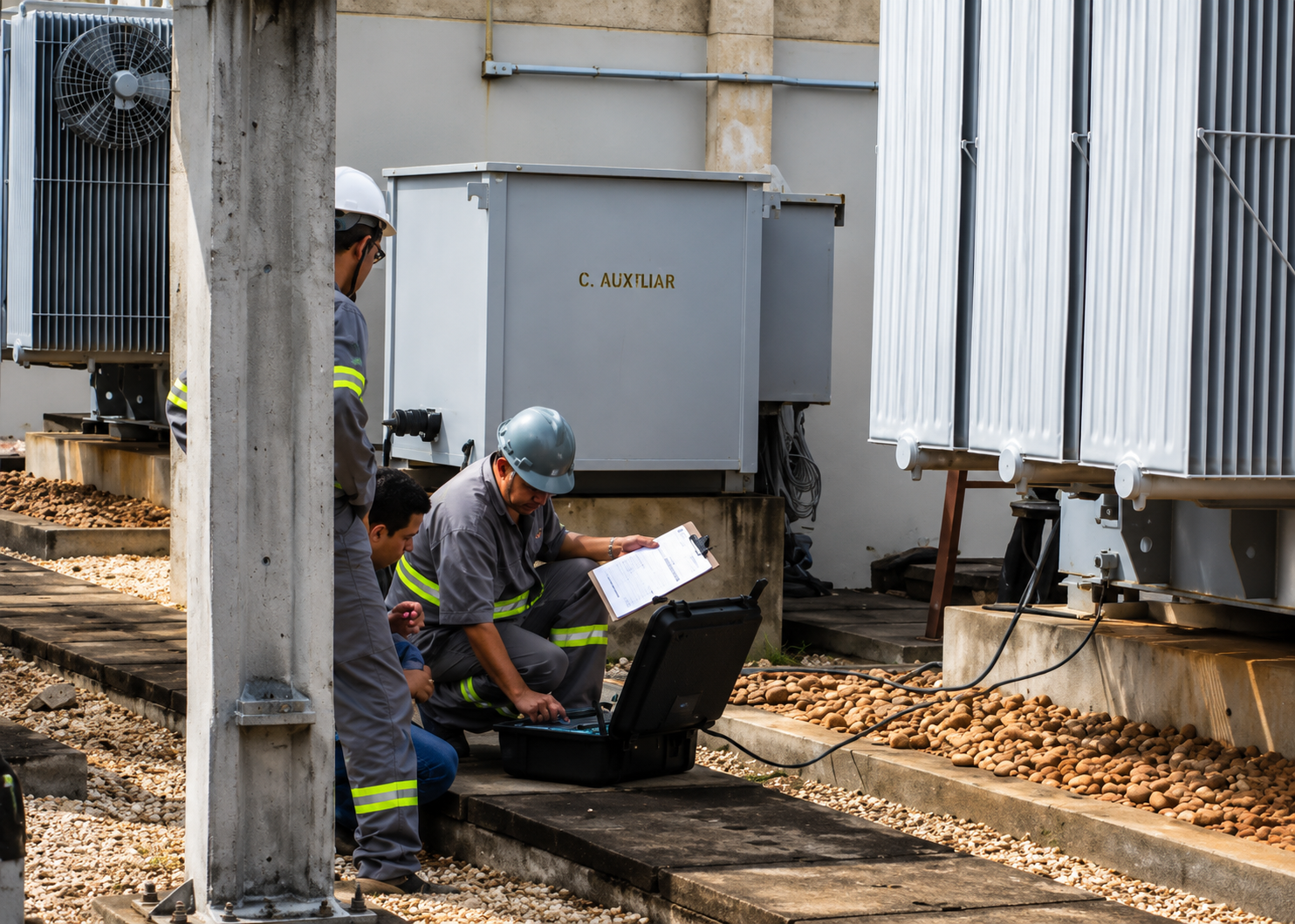 Serviço de Manutenção em Transformadores
